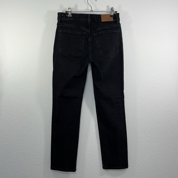 Madewell The Mid-Rise Perfect Vintage Jeans Clean black Wash size‎ 25 - Picture 9 of 12